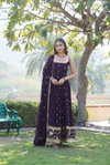 KA 1092 Faux blooming Embroidered Readymade Gown With Dupatta Wholesale Price In Surat
